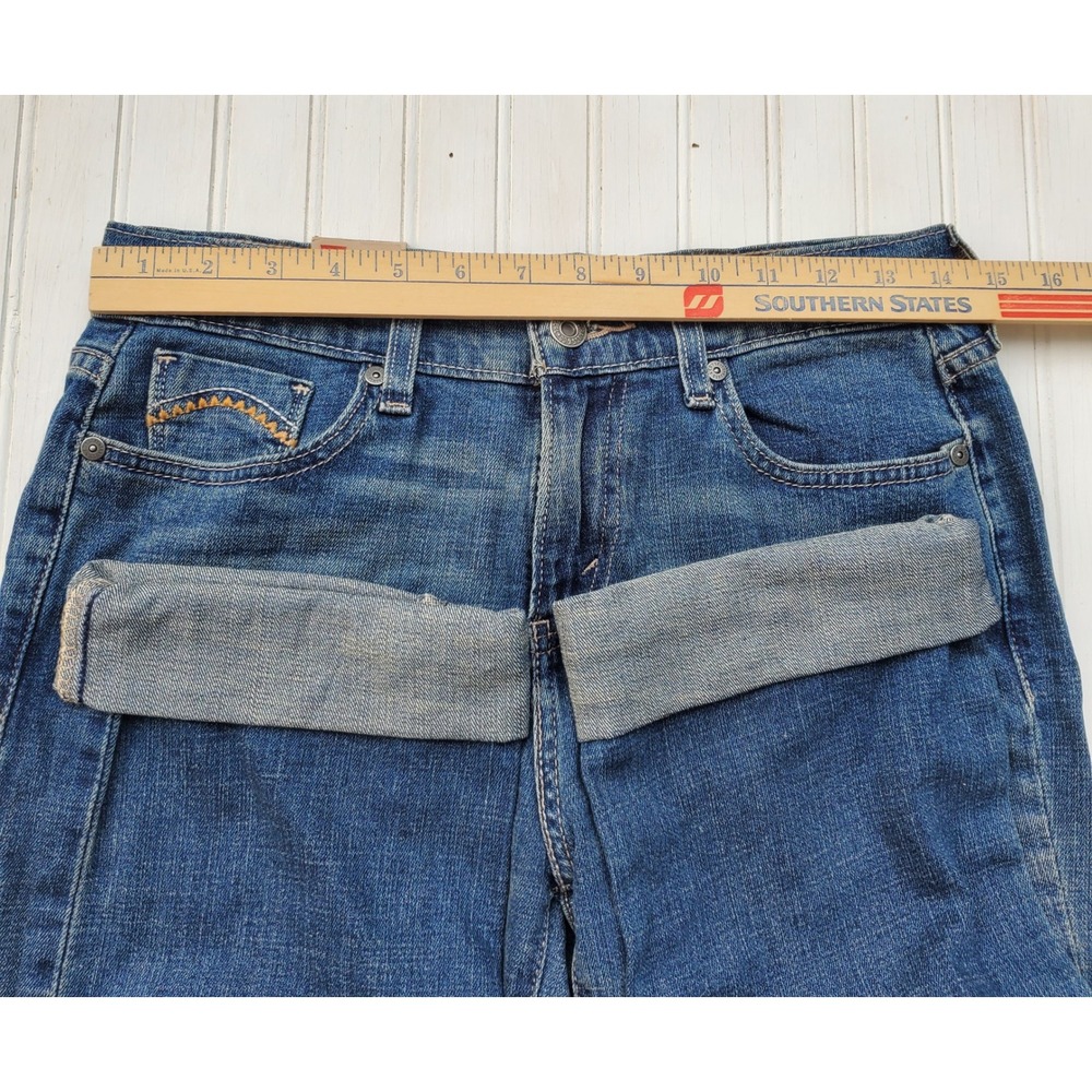 Levis 505 Straight Leg Jeans Womens 4M Blue Denim Medium Wash NWT Streamlined - Picture 3 of 8
